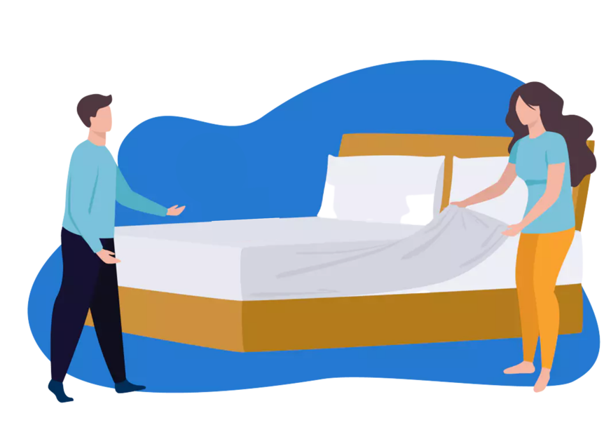 Oreiller anti acarien